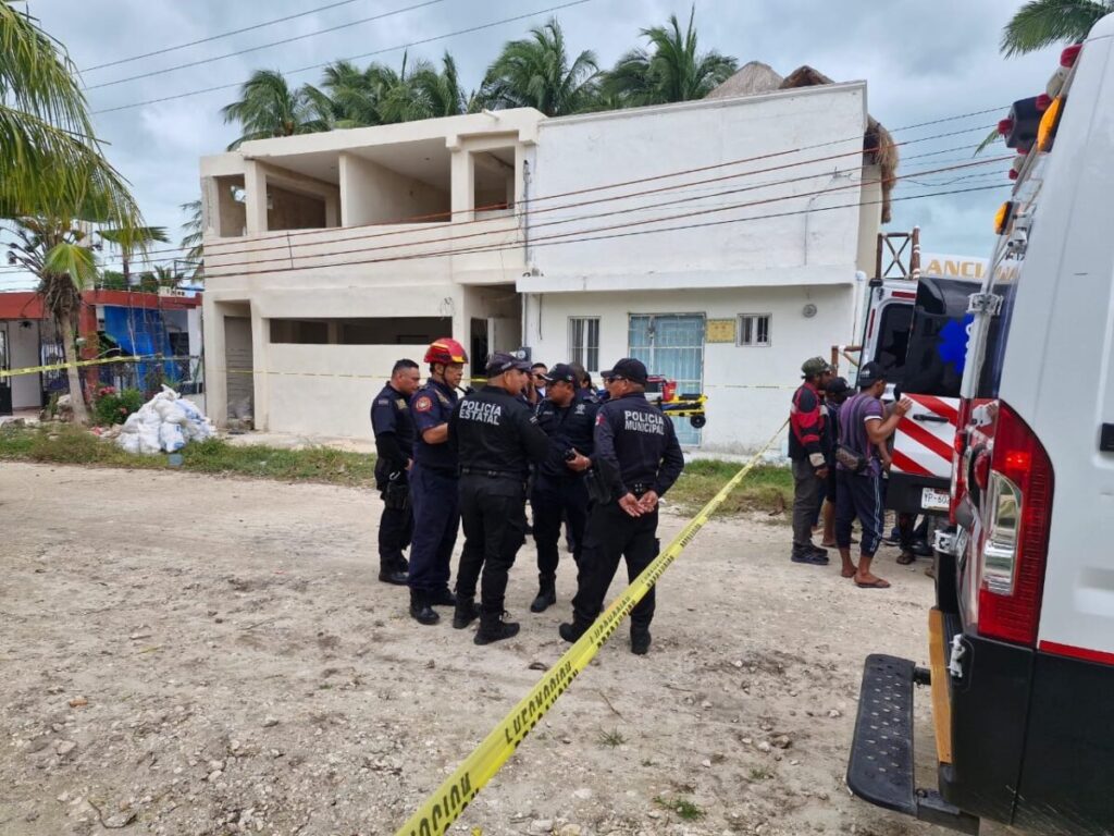 Electrocutado en Chelem