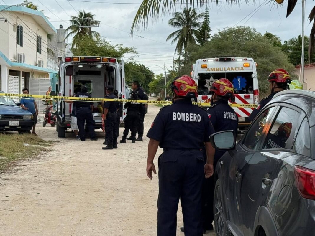 Electrocutado en Chelem