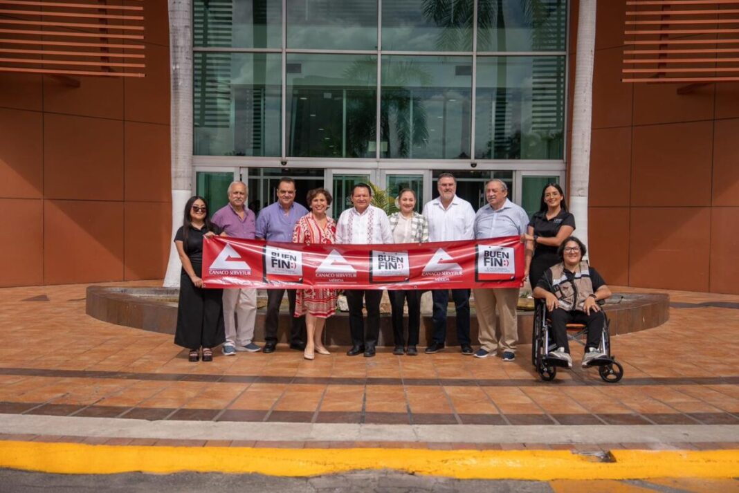 El Gobernador Joaquín Díaz Mena da el inicio del Buen Fin en Yucatán