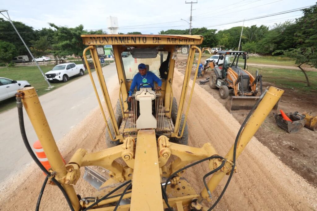 Cecilia Patrón Supervisión Repavimentación Santa Gertrudis Copó