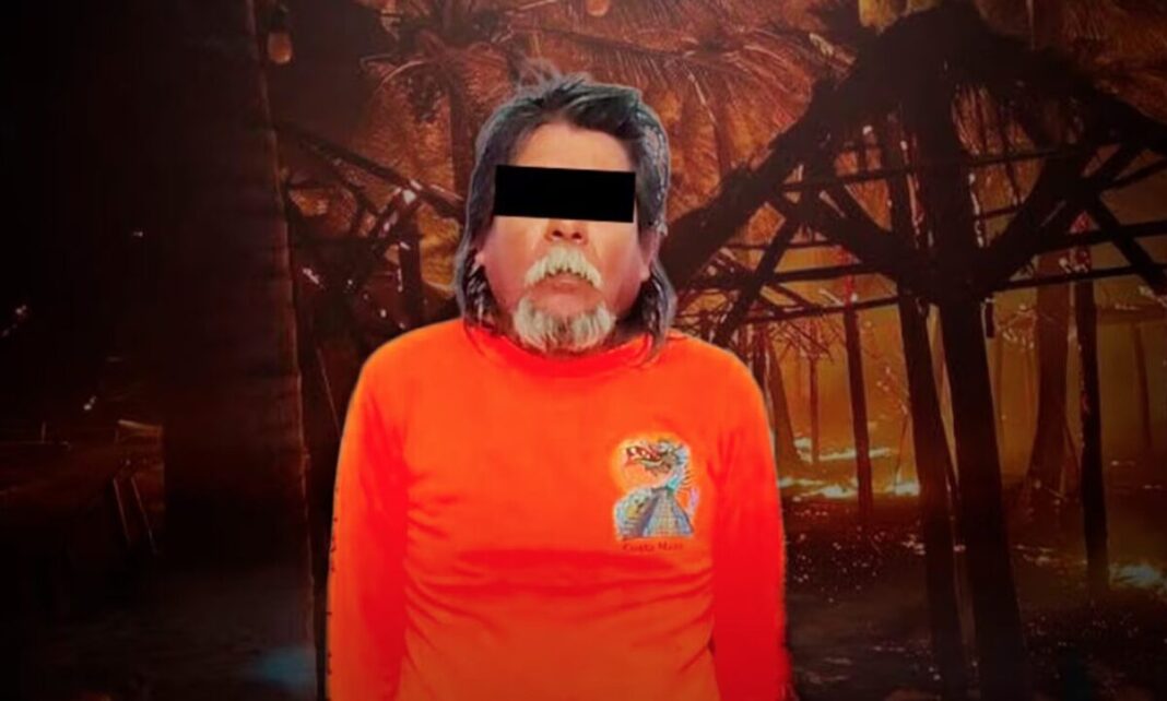 Detienen a Miguel Ángel “N”, culpable del incendio de palapas en Mahahual, Othón P. Blanco, Quintana Roo