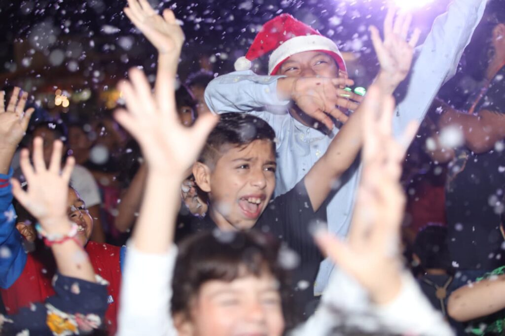 Mérida Brilla llega al parque la visita de Juan Pablo II