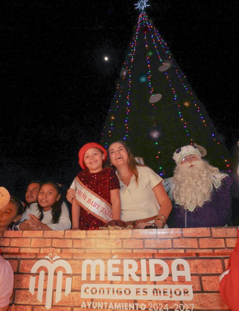 Mérida Brilla llega al parque la visita de Juan Pablo II