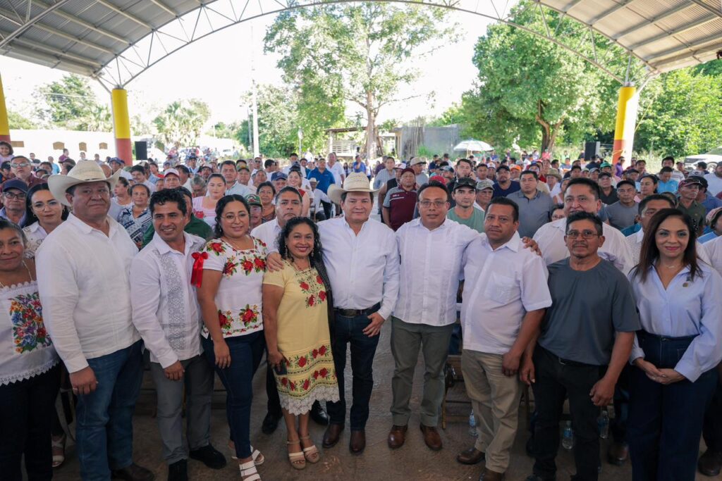 Yucatán avanza con infraestructura rural renovada