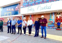 Edwin Bojórquez motiva a estudiantes en el 42 aniversario de la Leandro Valle