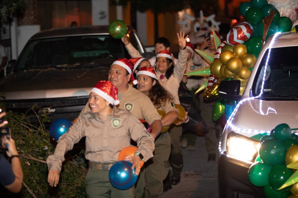 El programa navideño "Mérida Brilla" de la alcaldesa Cecilia Patrón Laviada continúa uniendo corazones de los y las meridanas 