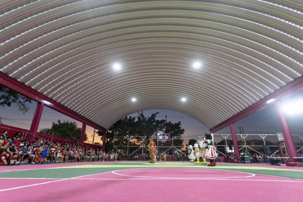 En San Lorenzo cuentan desde ahora con un nuevo domo