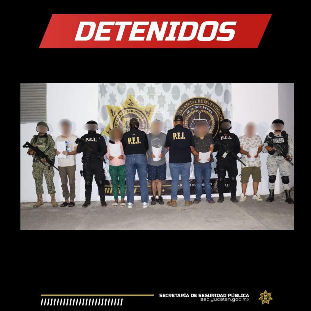 Detienen a cinco personas tras cometer triple homicidio en Dzilam González, Yucatán