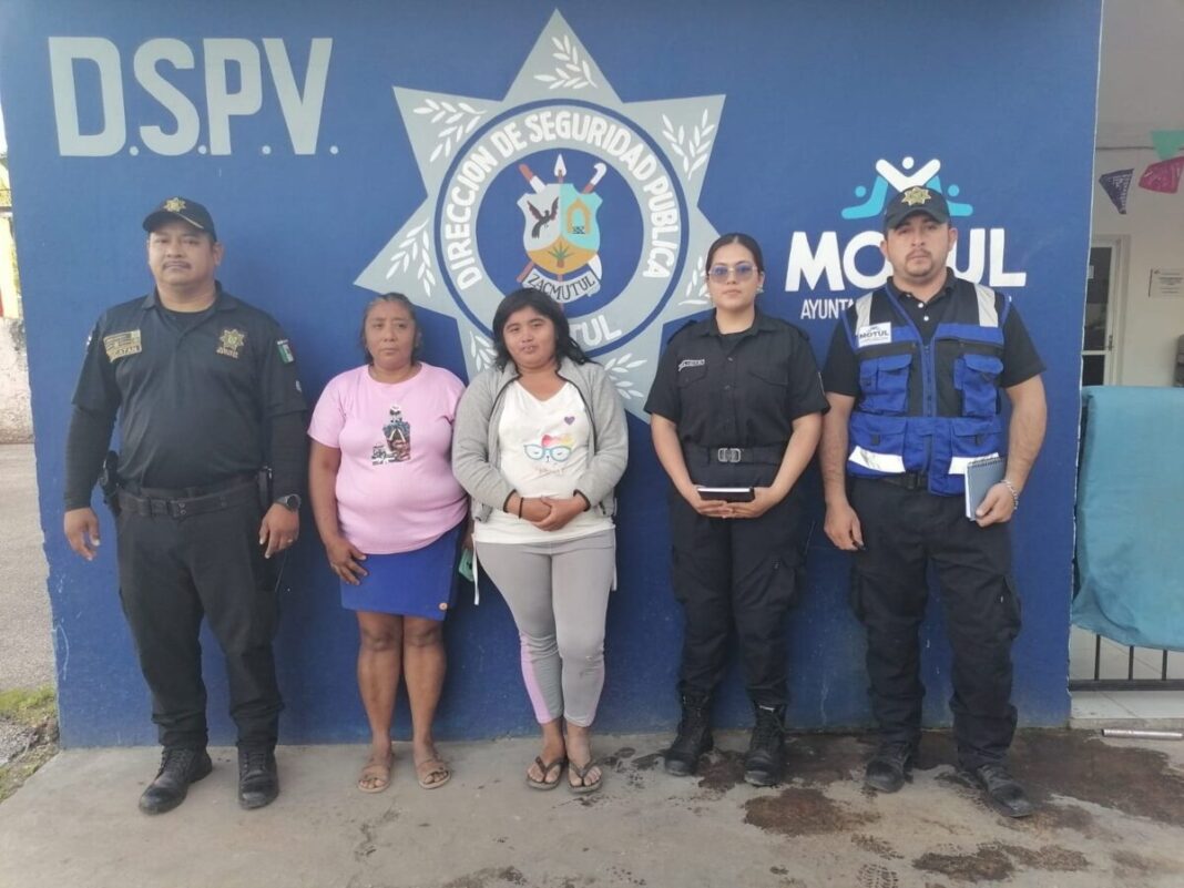 Rescatan por segunda vez a una mujer desorientada sobre en tramo Motul–Baca