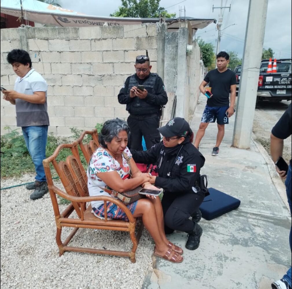 Se registra incendio en una casa del fraccionamiento Brisas de Umán; no se reportan personas lesionadas