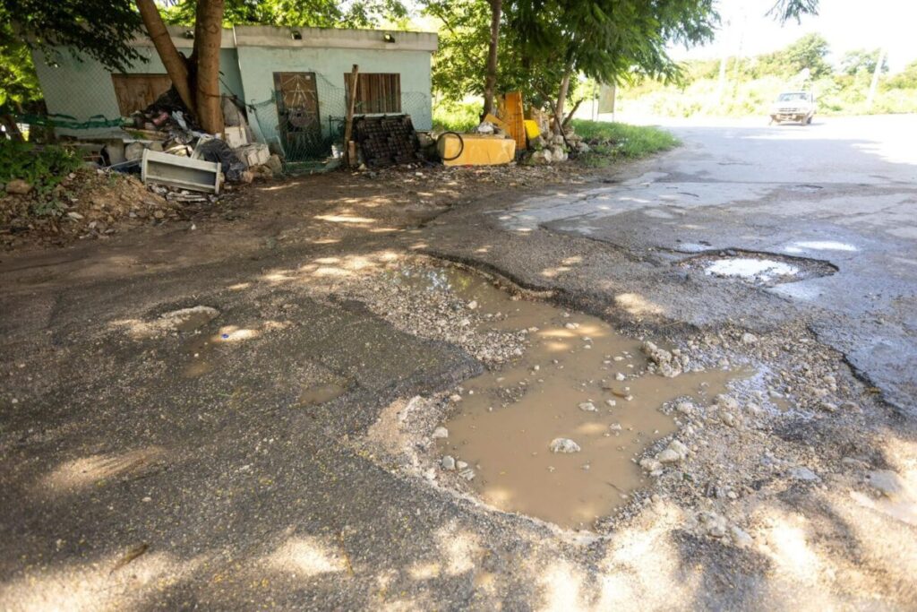 La alcaldesa de Umán, Kenia Walldina Sauri, transforma la Hacienda Itzincab con nueva vialidad integral