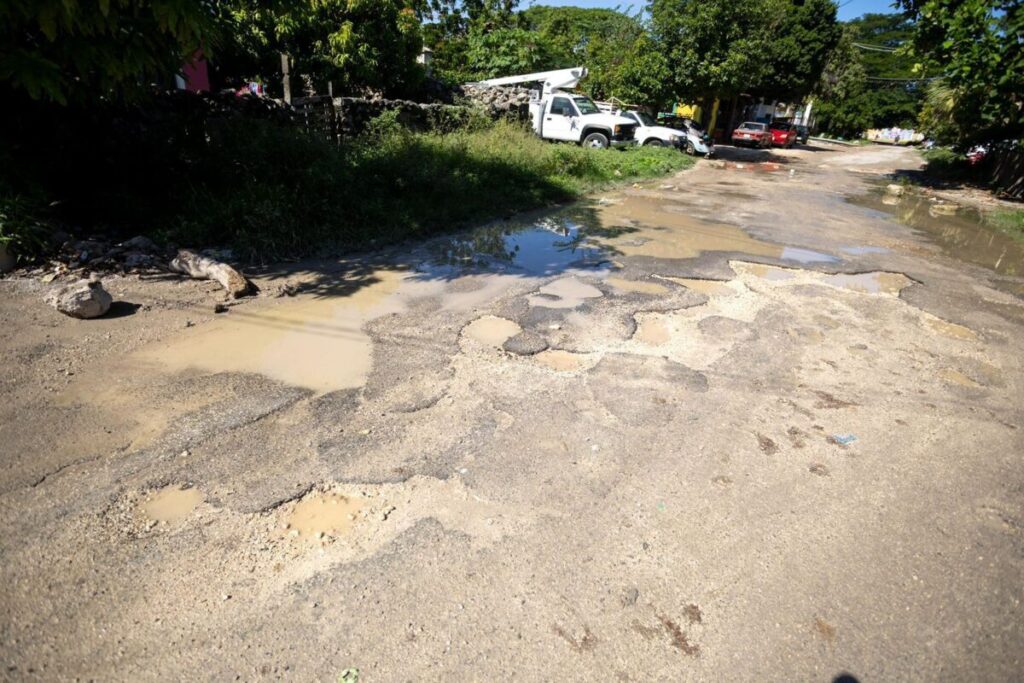 La alcaldesa de Umán, Kenia Walldina Sauri, transforma la Hacienda Itzincab con nueva vialidad integral