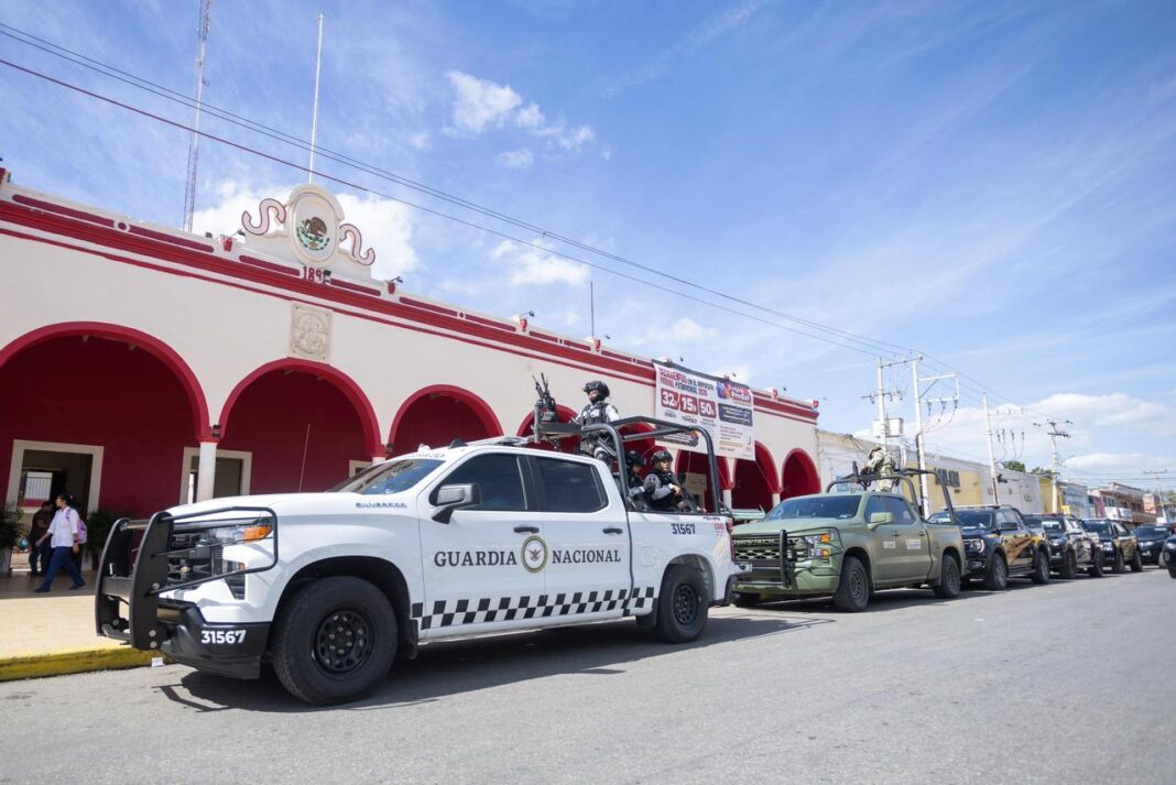Policía Municipal de Umán trabaja de manera continúa para garantizar más seguridad