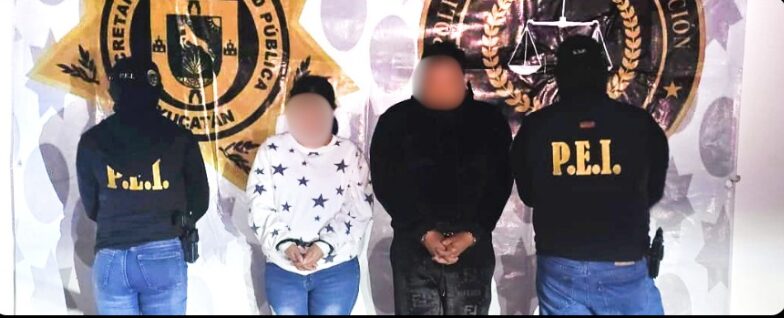 Operativo en Dzununcán, Mérida, deja dos detenidos por drogas y un mono araña rescatado