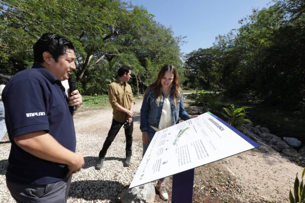 Presenta Cecilia Patrón actualización del Plan de Infraestructura Verde de Mérida