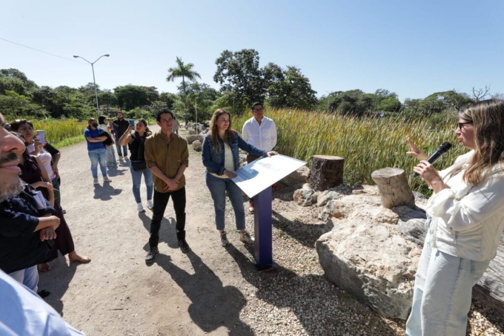 Arrancamos con el primer Bio-Corredor Verde en la historia de Mérida; Cecilia Patrón