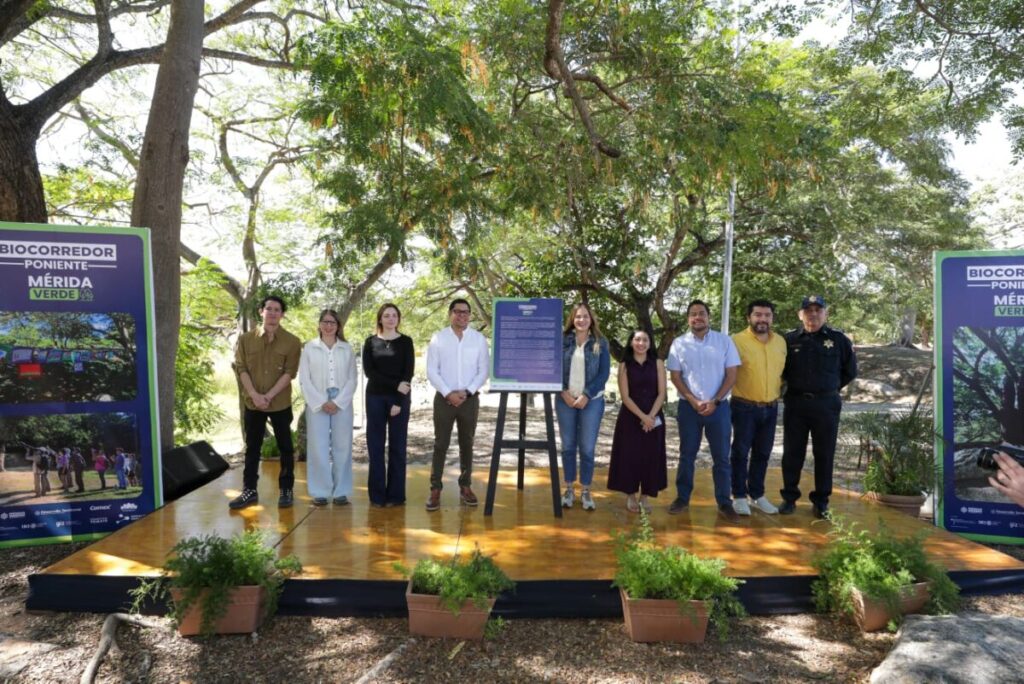 Arrancamos con el primer Bio-Corredor Verde en la historia de Mérida; Cecilia Patrón