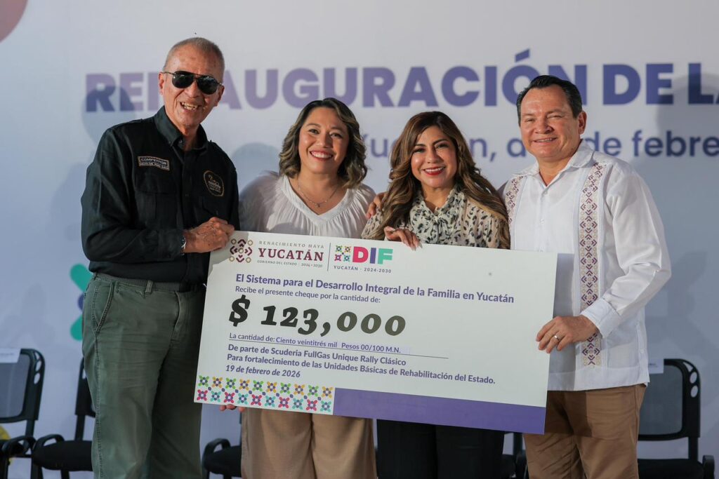 Inauguran moderna Unidad Básica de Rehabilitación en Tetiz para transformar vidas.