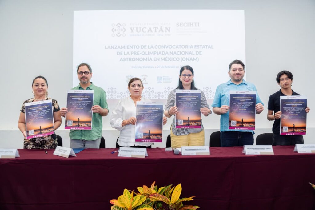 Renacimiento Maya convocan a participar en la Olimpiada Nacional de Astronomía y representar a Yucatán
