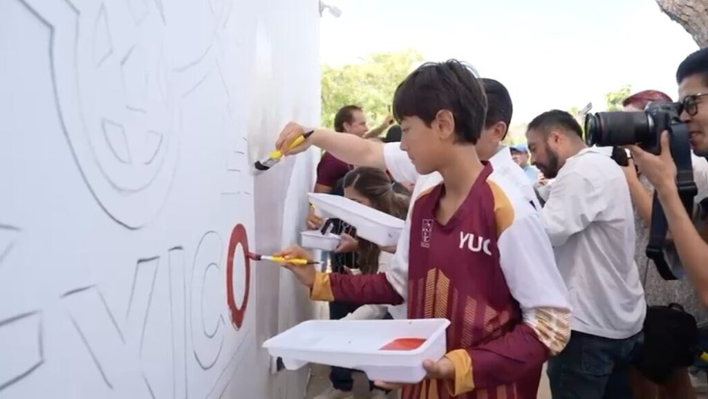 “Murales Mundialistas” transformará espacios públicos en Yucatán con arte, deporte y participación social / Joaquín Díaz Mena