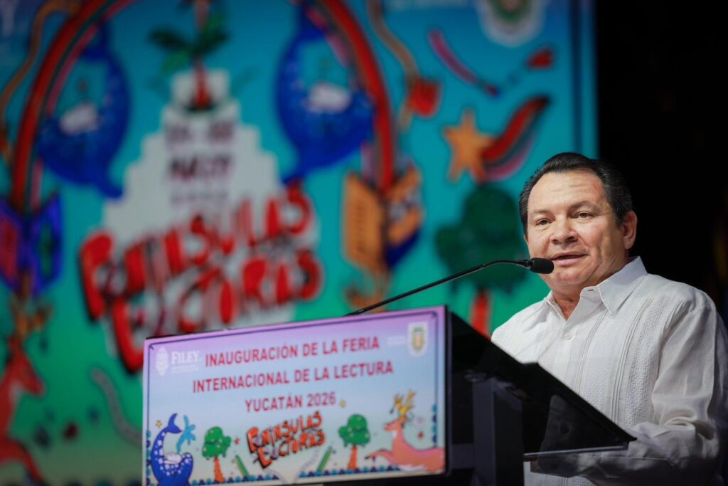 Yucatán se llena de libros: Joaquín "Huacho" Díaz Mena inaugura la Filey 2026, la mayor fiesta literaria del sureste