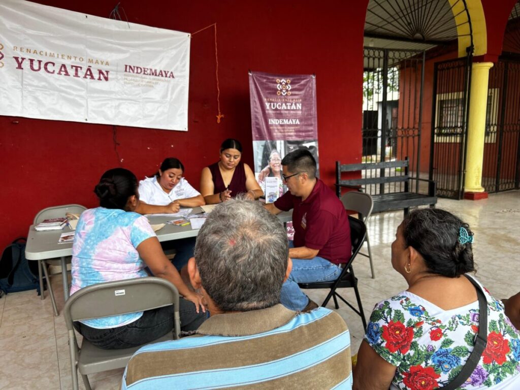 El Indemaya refuerza atención a migrantes en Yucatán con "Brigada Comunitaria de Atención a Migrantes"