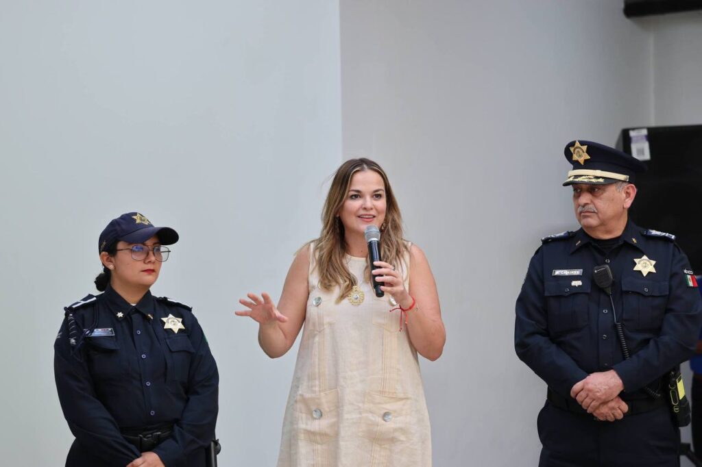 La alcaldesa Cecilia Patrón otorga más seguridad con entrega de la nueva base para la Policía Municipal en San Benito