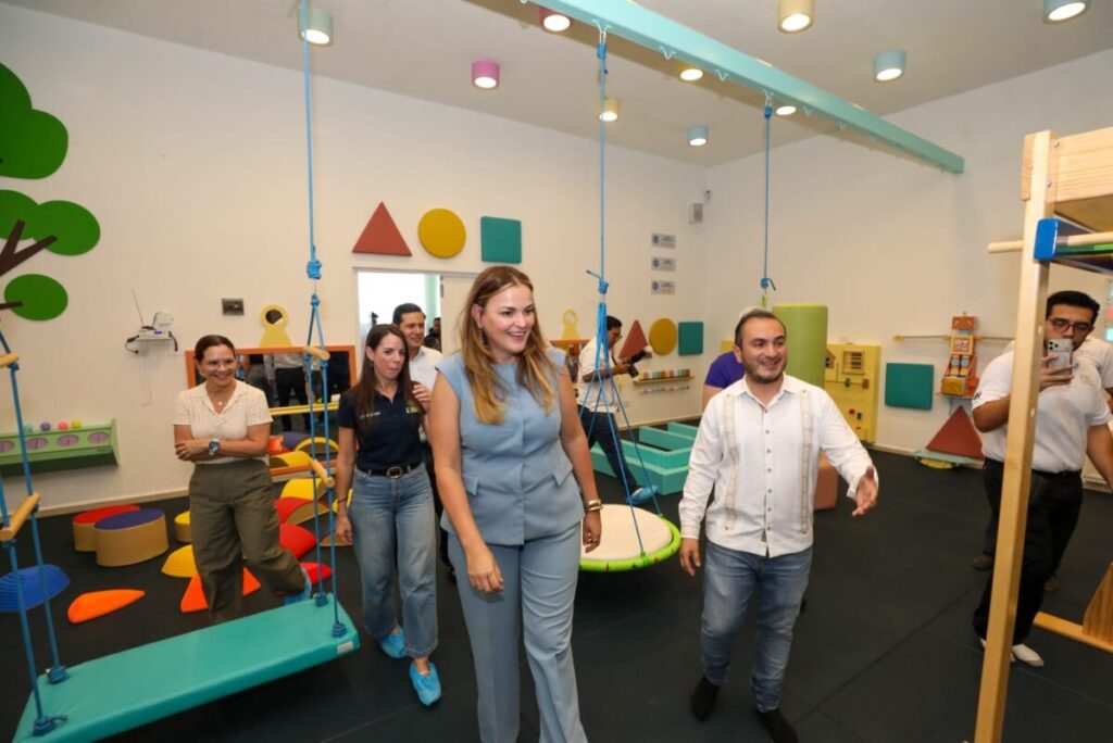 Cecilia Patrón Laviada inaugura nuevo Centro Municipal de Autismo para las familias en Mérida