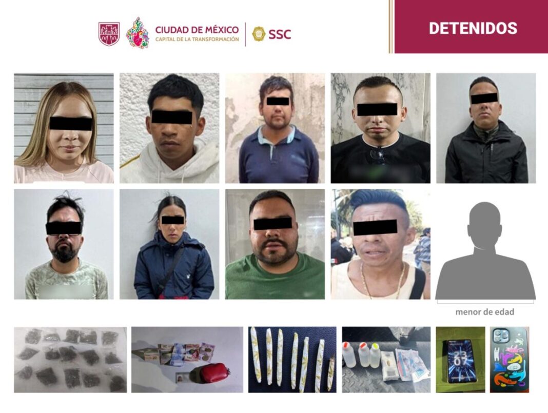 Detienen a 10 personas delictivas tras el concierto de Shakira en el zócalo de la CDMX 