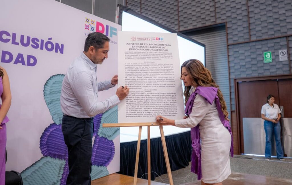 Renacimiento Maya y el DIF Yucatán impulsan empleo digno para personas con discapacidad en el Estado / Mtra. Wendy Yamile Méndez Naal 