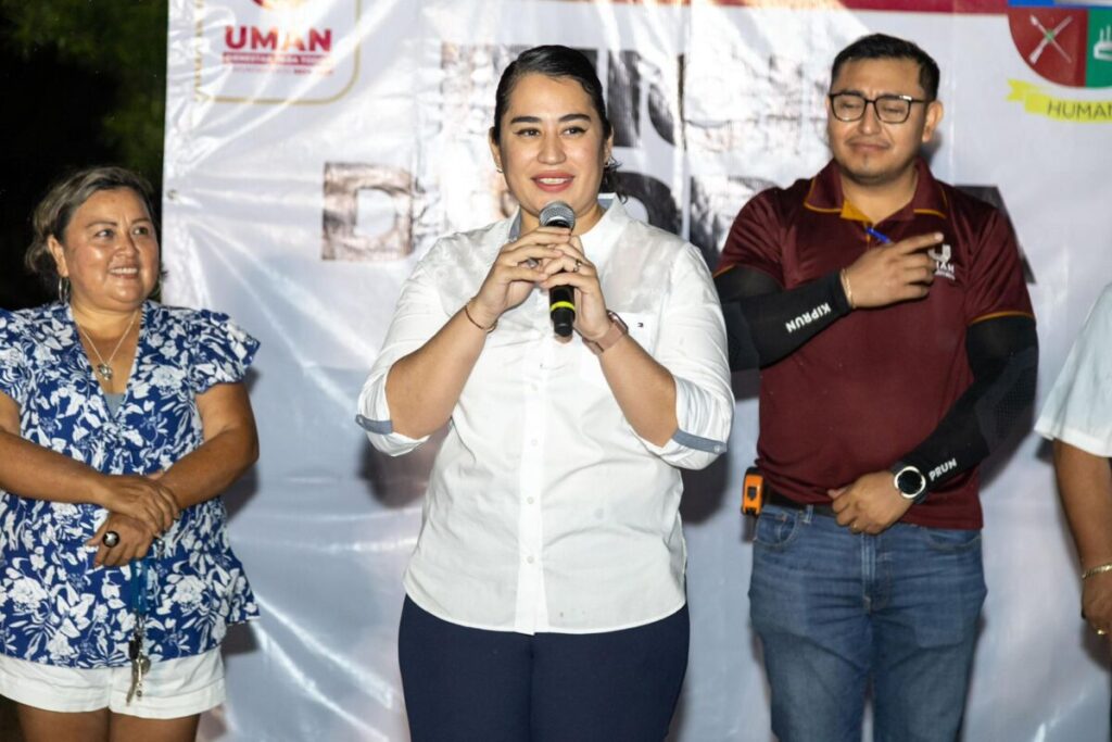 Inicia repavimentación estratégica y modernización de luminarias en Umán."