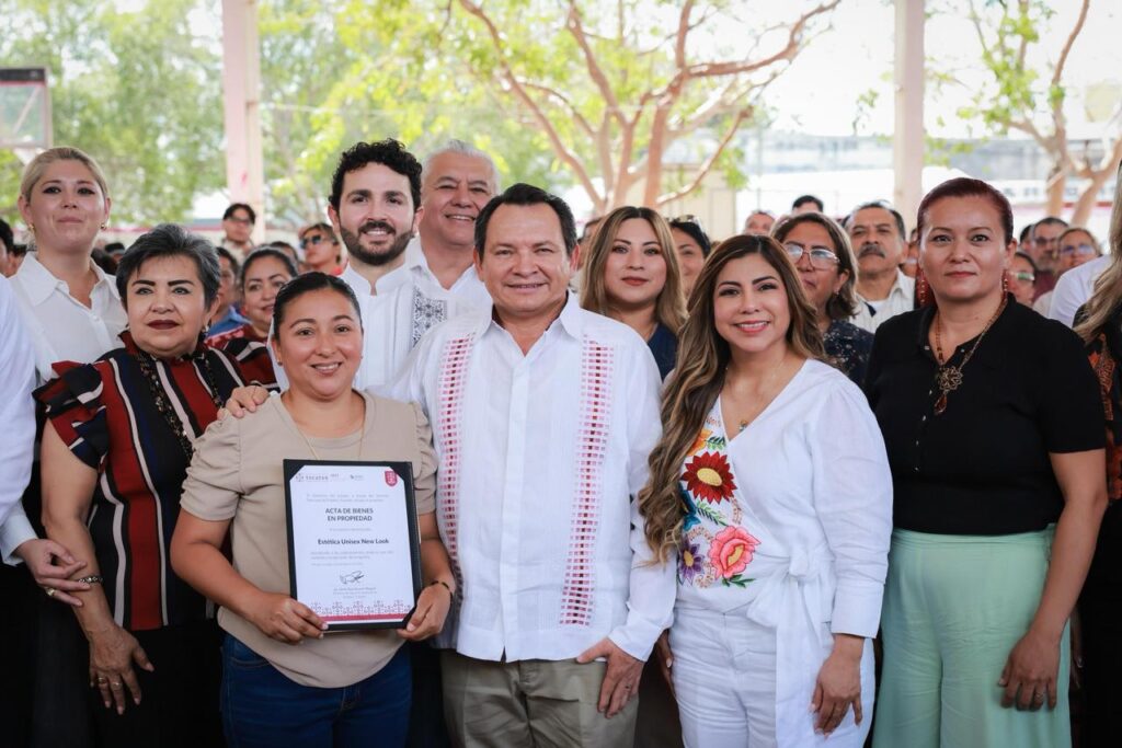 Renacimiento Maya impulsa el autoempleo en Yucatán: Gobierno entrega herramientas y maquinaria a más de 100 proyectos productivo