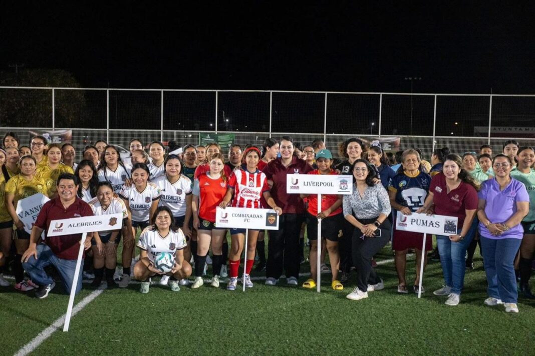 ¡Rueda el balón para ellas! Arranca en Umán el Torneo Femenil con premios históricos y 10 equipos en competencia / Kenia Walldina Sauri