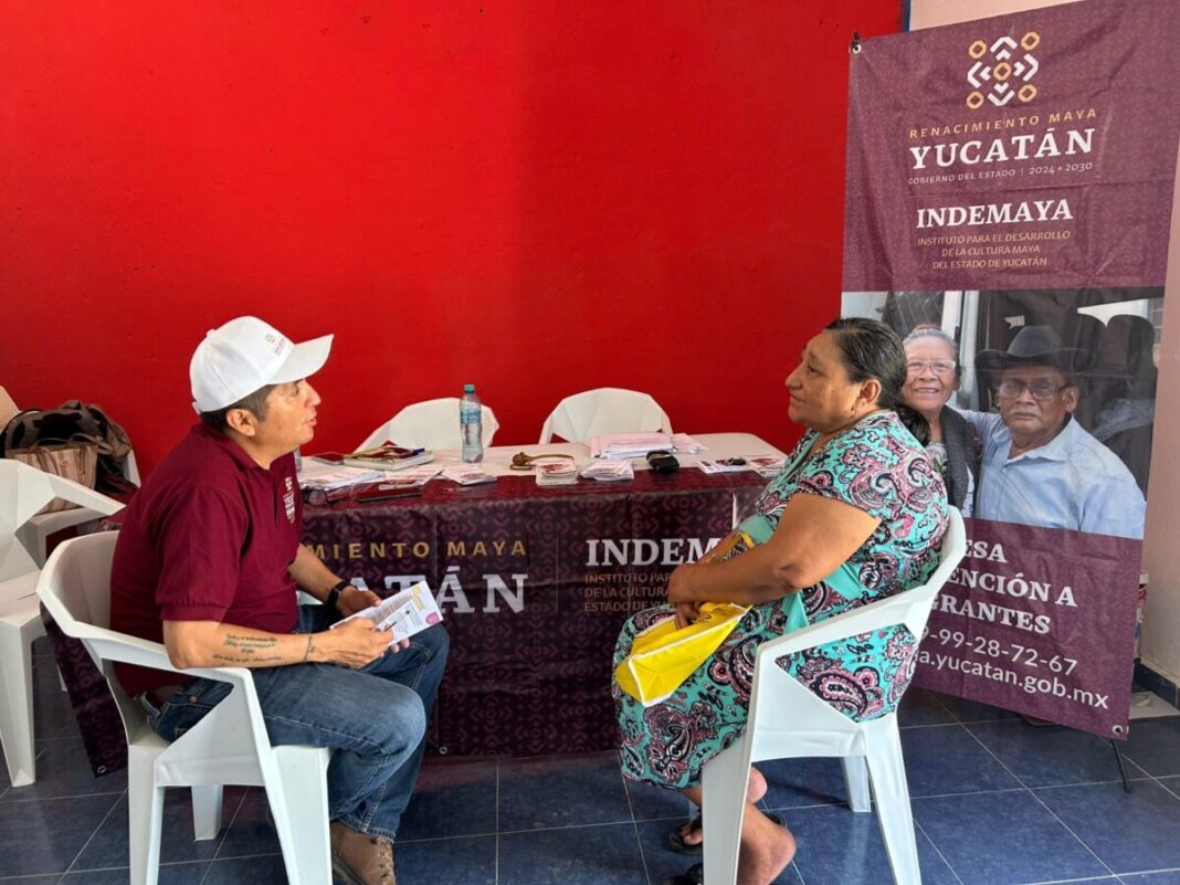 El Indemaya refuerza atención a migrantes en Yucatán con 