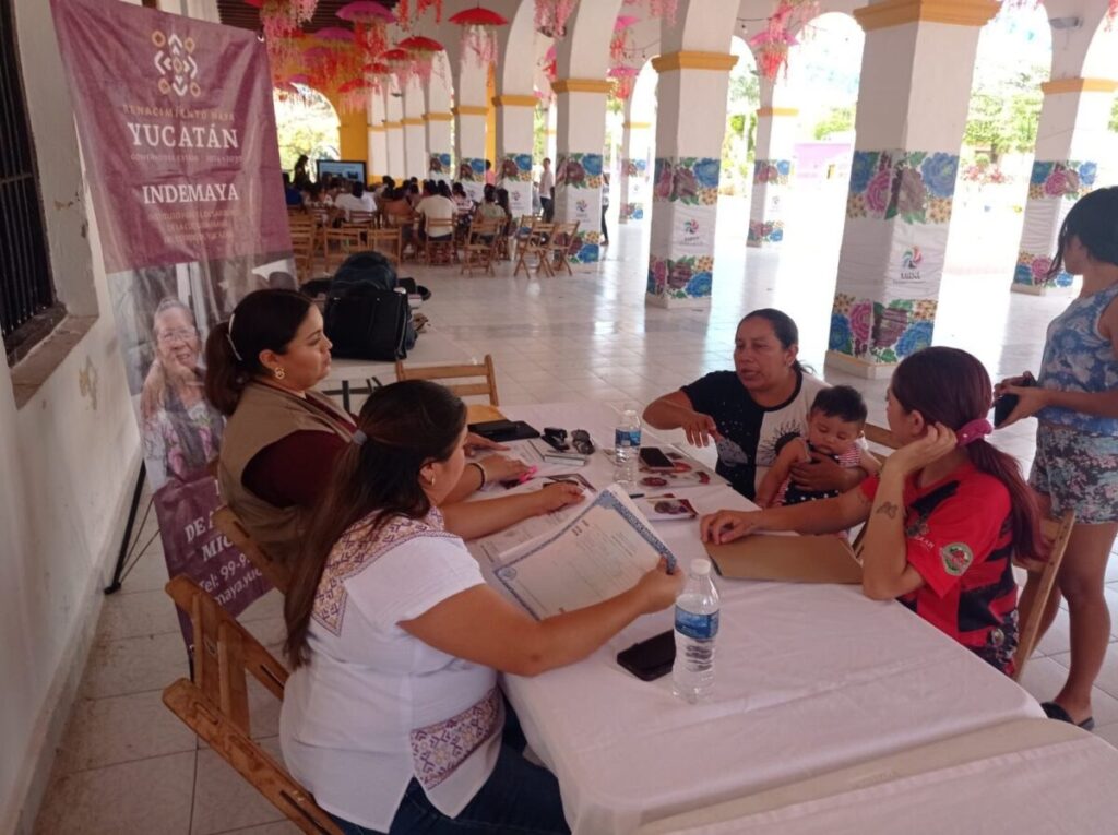 El Indemaya refuerza atención a migrantes en Yucatán con "Brigada Comunitaria de Atención a Migrantes"