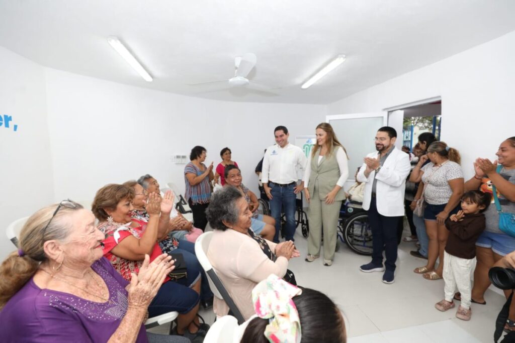 Cecilia Patrón Laviada fortalece la salud al sur de Mérida con la rehabilitación del Módulo Médico de Melitón Salazar