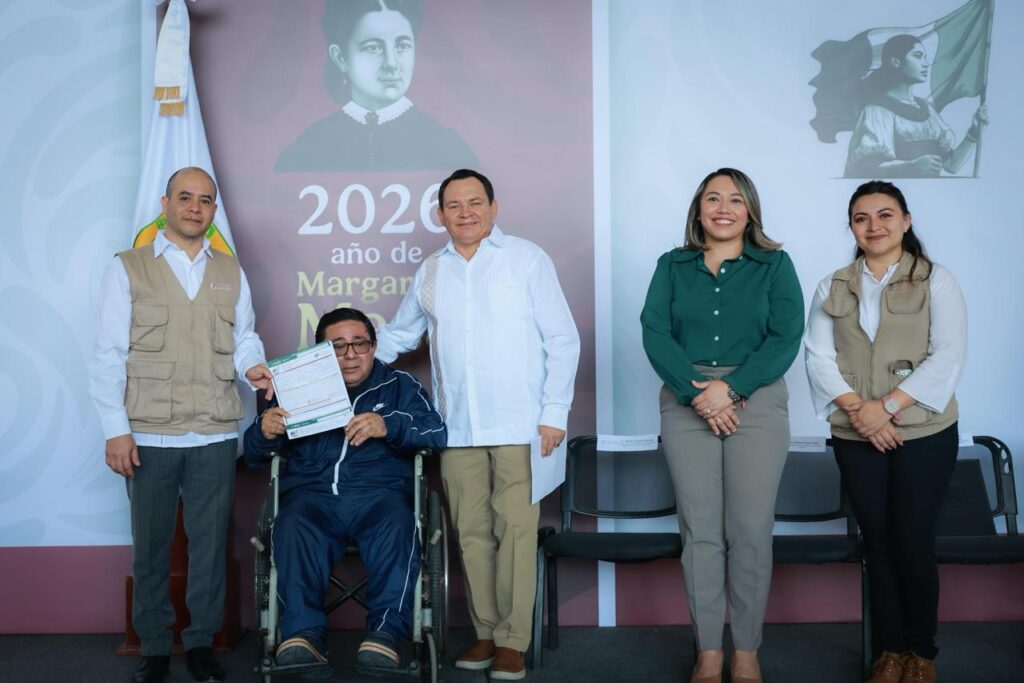 Registro Pensión Bienestar Discapacidad Yucatán 2026 Joaquín Díaz Mena