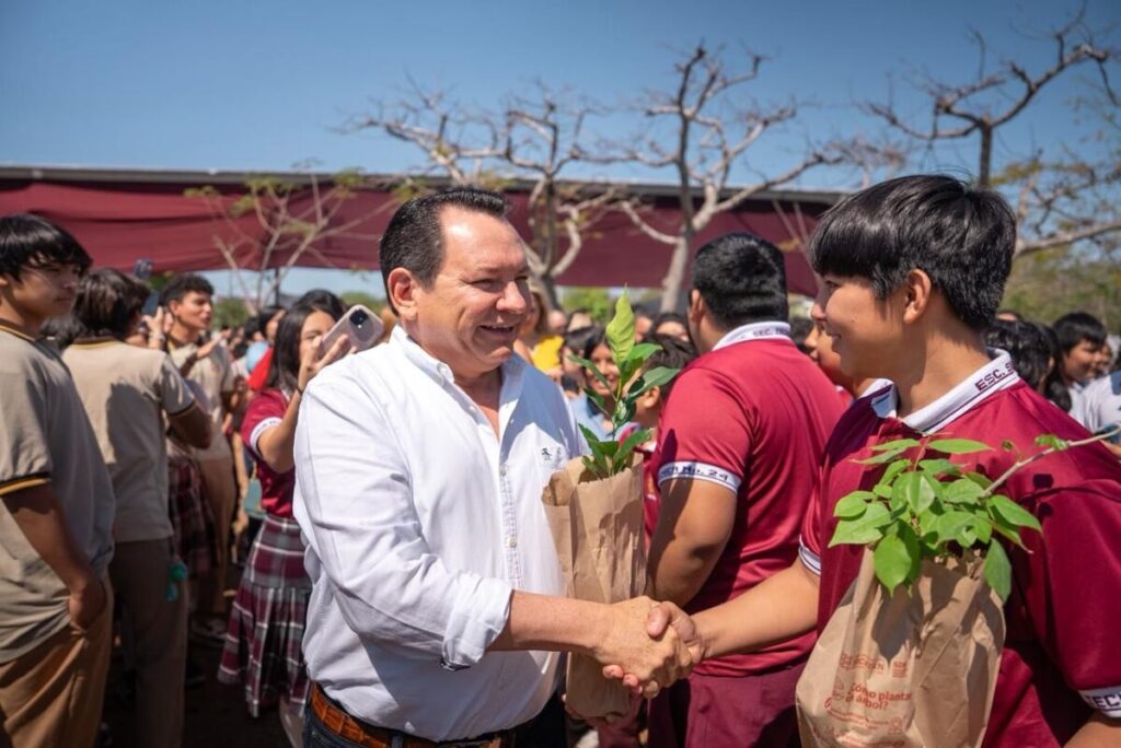 Inicio programa Renacimiento Verde en tu Escuela Mérida 2026