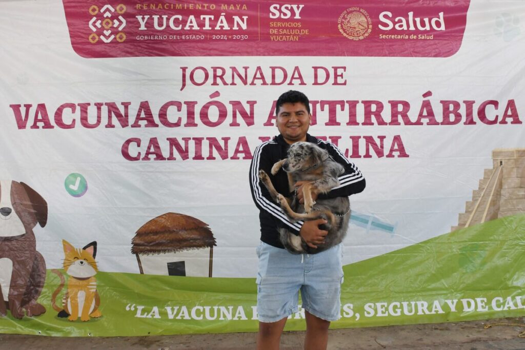 SSY pone en marcha la Primera Semana Nacional de Vacunación Antirrábica Canina y Felina en Yucatán / Renacimiento Maya