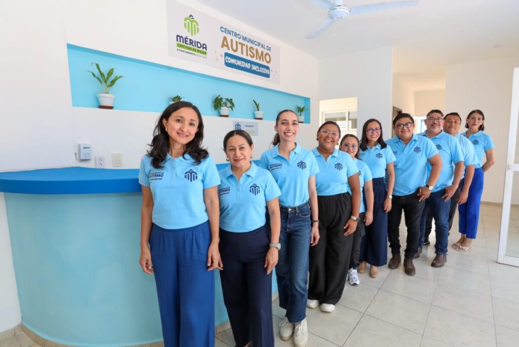 Cecilia Patrón Laviada inaugura nuevo Centro Municipal de Autismo para las familias en Mérida