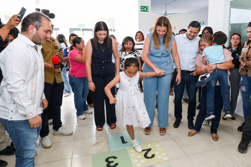 Cecilia Patrón Laviada inaugura nuevo Centro Municipal de Autismo para las familias en Mérida
