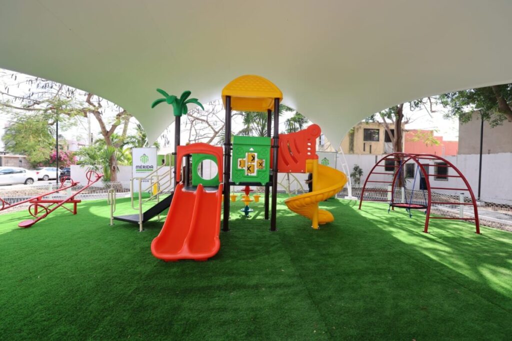 Cecilia Patrón Laviada continúa entregando parques en beneficio para la ciudadanía de Mérida