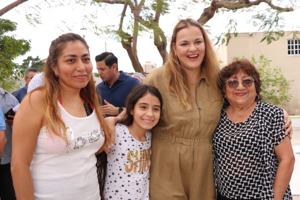 Cecilia Patrón Laviada continúa entregando parques en beneficio para la ciudadanía de Mérida