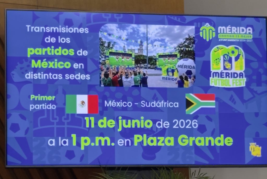 El calendario ya está marcado: 11 de junio de 2026. A las 1:00 p.m