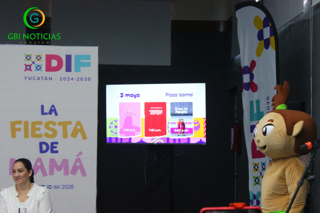 DIF Yucatán anuncia Feria de la Niña y el Niño y Fiesta de Mamá 2026 con actividades gratuitas para toda la familia / Mtra. Wendy Méndez Naal 