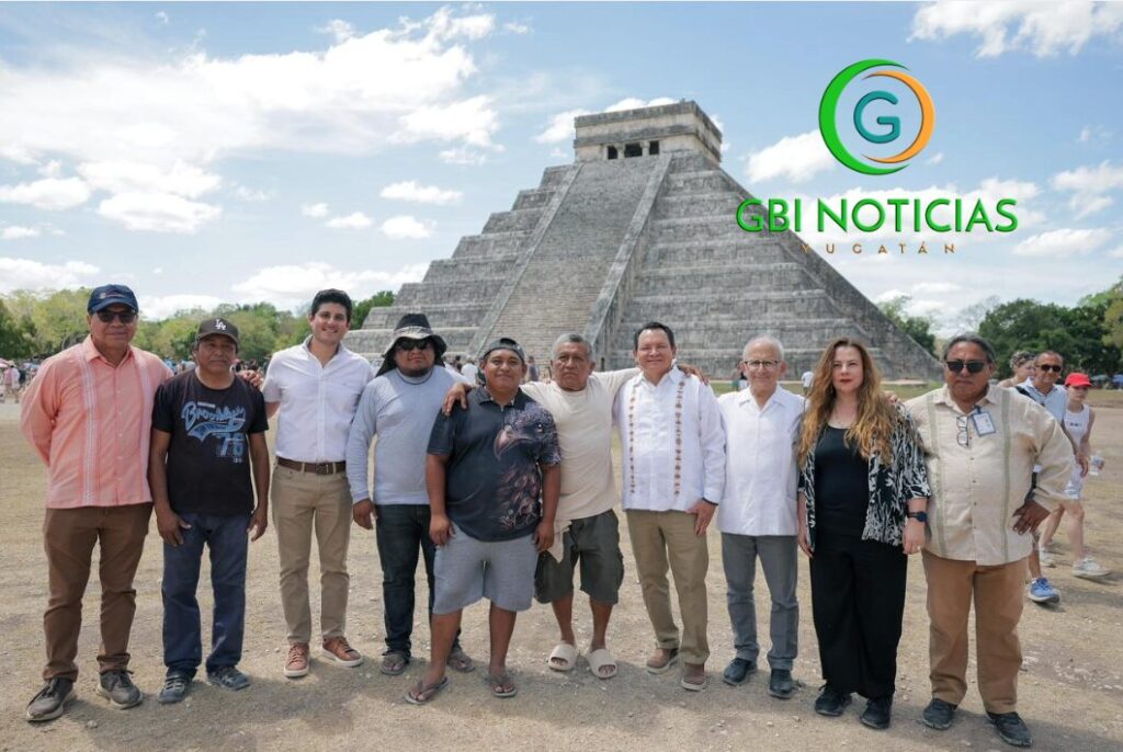 El Gobernador Joaquín Díaz Mena mejora las condiciones de trabajo para artesanas y artesanos en Chichén Itzá