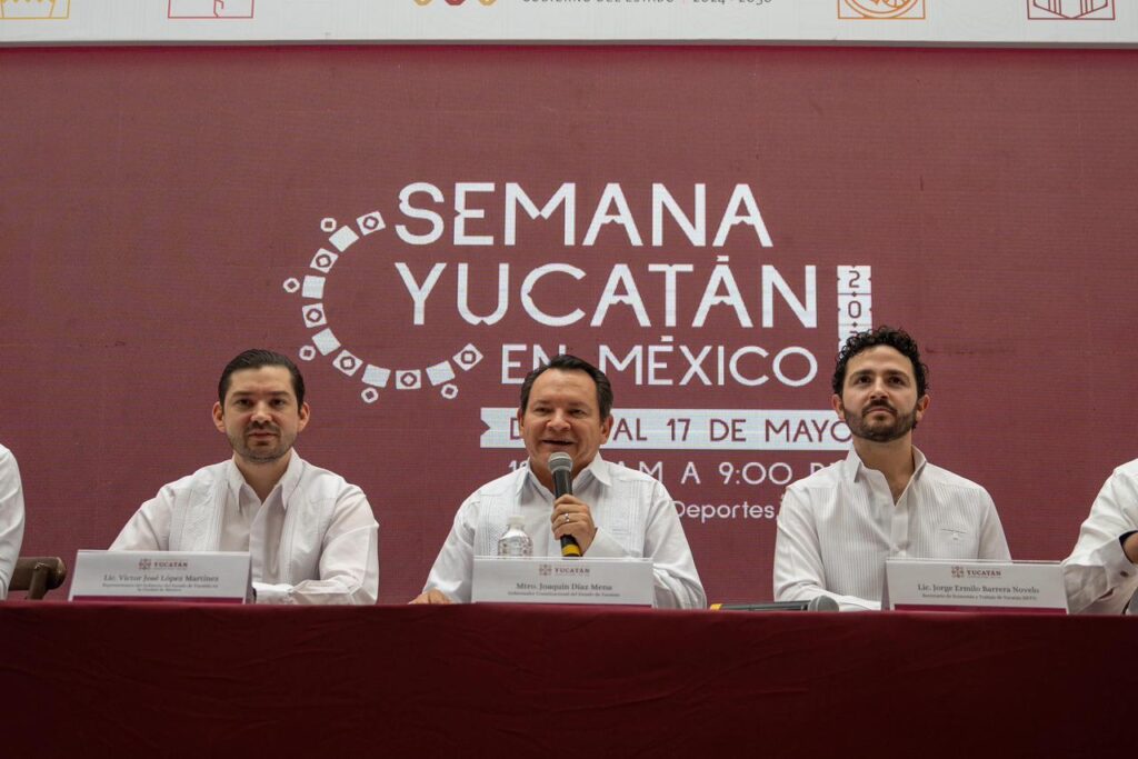 Yucatán proyecta su transformación en el centro del país con la Semana Yucatán en México 2026 / Joaquín Díaz Mena 