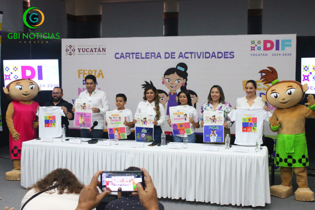 DIF Yucatán anuncia Feria de la Niña y el Niño y Fiesta de Mamá 2026 con actividades gratuitas para toda la familia / Mtra. Wendy Méndez Naal 