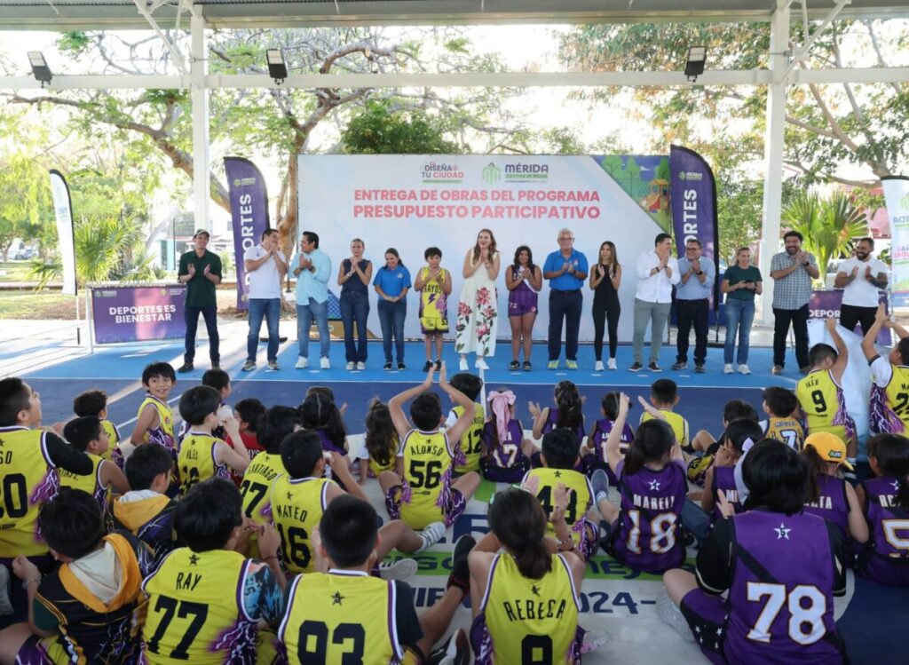 Cecilia Patrón impulsa el deporte con más áreas recreativas y sanas en Mérida