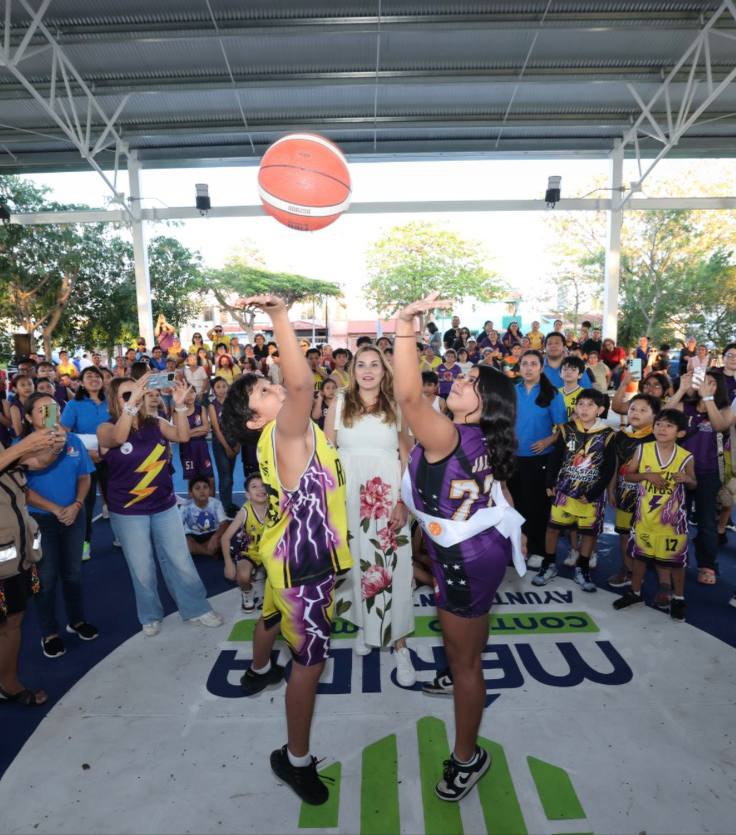 Cecilia Patrón impulsa el deporte con más áreas recreativas y sanas en Mérida 